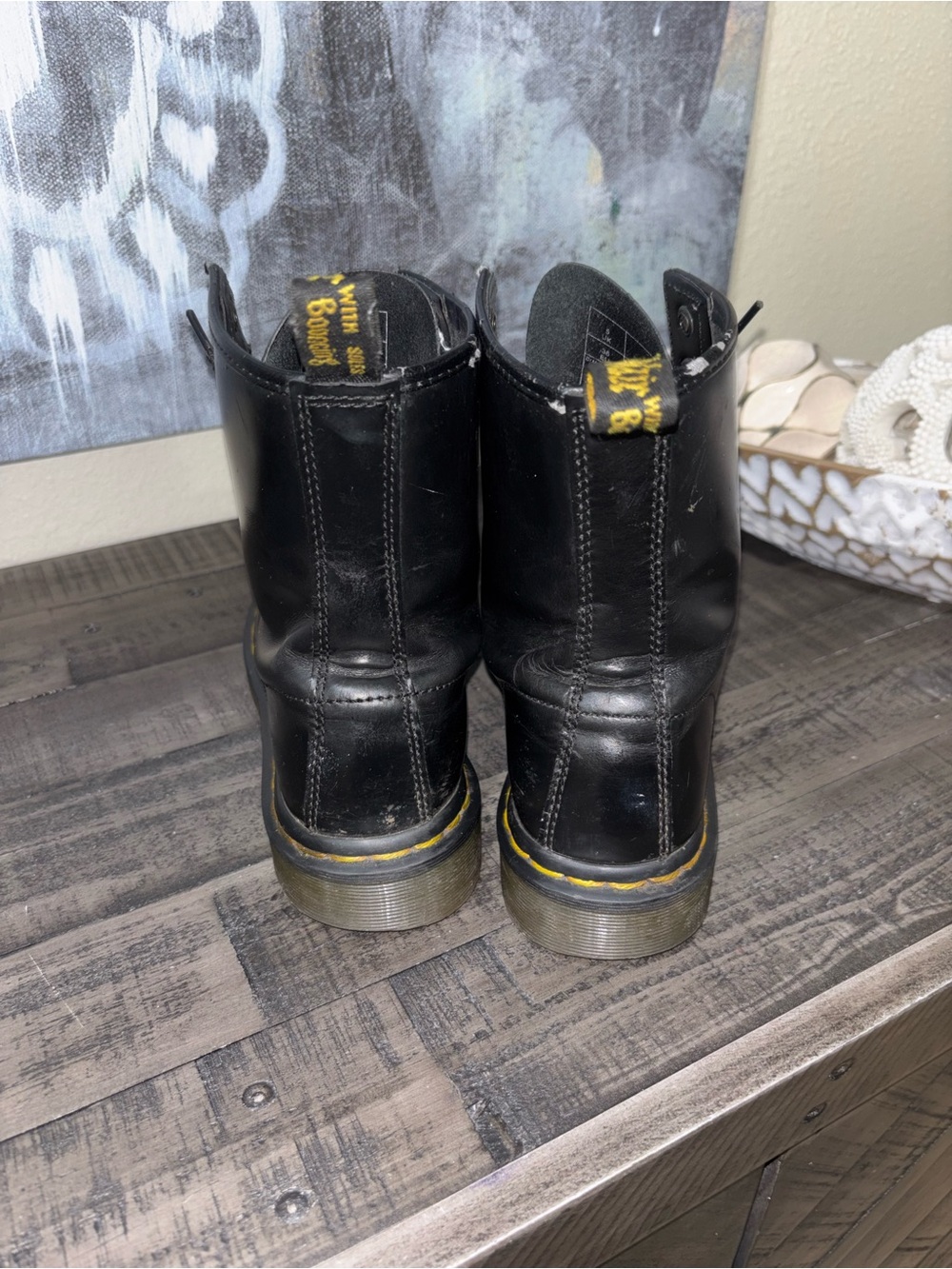 Dr. Martens Shoes | 1460 lace up
Boot In Black Wonens SZ 7 - Picture 8 of 12